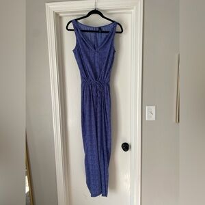 GAP Navy Blue Sleeveless Jumpsuit